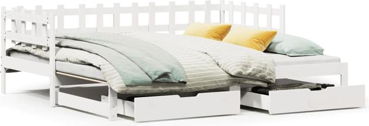 Actual product image vidaXL ausziehbares Tagesbett