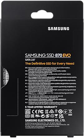 Productafbeelding Samsung 870 EVO (1000 GB, 2.5")