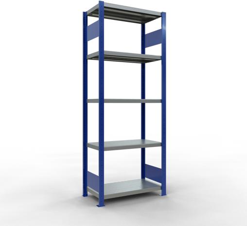 Actual product image Schulte Lagertechnik MULTIplus250 basic racking system with length ledgers