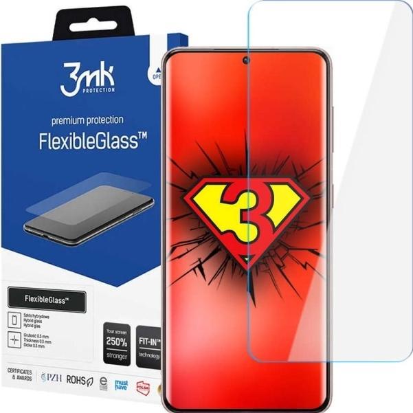 Thumbnail - 3MK hybrid glass Flexible 2.5D for Samsung Galaxy S21 FE (1 Stück, Samsung Galaxy S21 FE), Smartphone Schutzfolie, Trans...