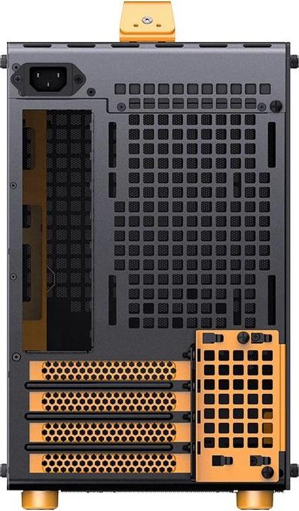 Productafbeelding Jonsplus MATX Handgreepkoffer Z20 - Zwart-Oranje (Mini-ITX, mATX)