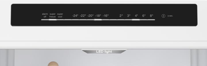 Produktbild Siemens iQ300, Freistehende Kühl-Gefrier-Kombination mit Gefrierbereich unten, 203 x 60 cm, BlackSteel, MK69 (363 l)