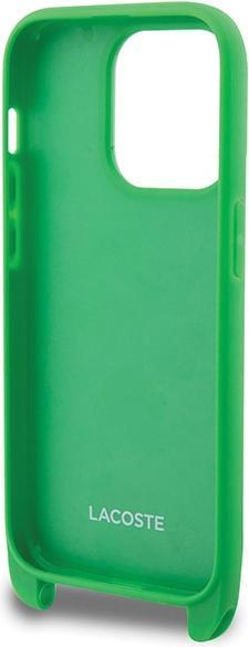 Lacoste LCHCP15XSPVCN iPhone 15 Pro Max 6.7" zielony/green hardcase Iconic Petit Pique Crossbody (Apple iPhone 15 Pro Max)