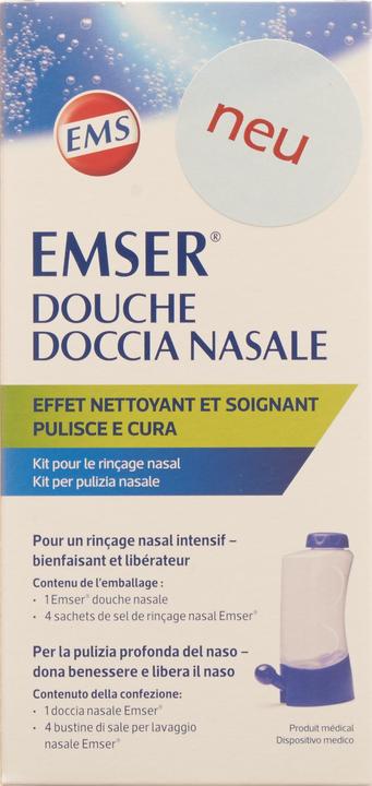 Produktbild Emser Nasendusche + Nasenspülsalz (1 Stück)