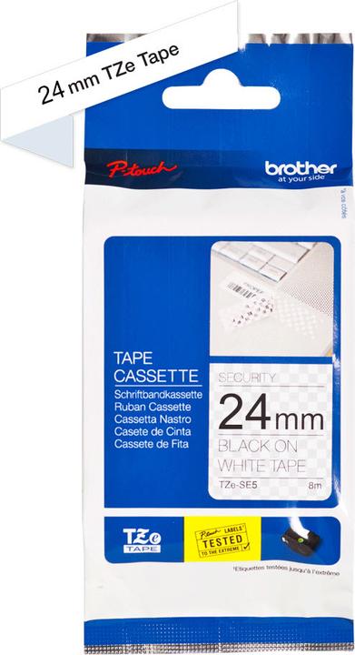 Produktbild Brother TZE-SE5 (2.40 cm, Schwarz)