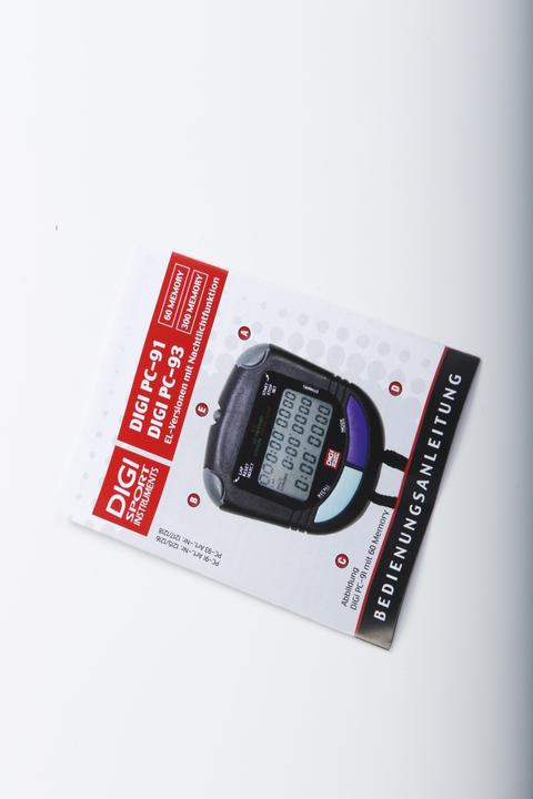 Actual product image Digi Sport DIGI PC-91 stopwatch, black, without night light