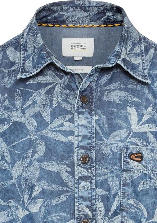 Produktbild Camel Active Kurzarm Hemd mit Allover-Print (S)