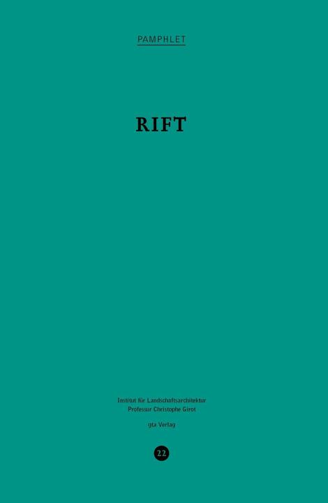 Produktbild Rift (Englisch, Ita Heinze-Greenberg, Nicola Abé, 2018)