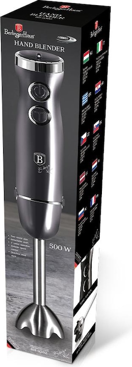 Produktbild BerlingerHaus Stabmixer 500 W Metallic Line Carbon Pro Edition
