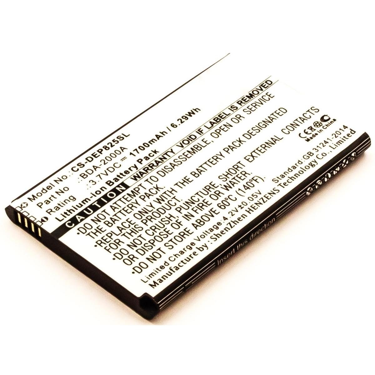 AGI 38575 - Akku - Doro - Schwarz - Lithium-Ion (Li-Ion) - 1700 mAh - 3,7 V, Smartphone Akku