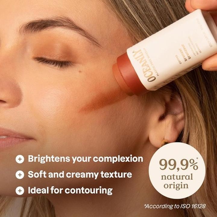 Actual product image Attitude Oceanly Plastic-Free Lightweight Bronzer Stick Titanium Dioxide-Free (Bronzer)