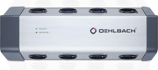 Produktbild Oehlbach XXL Powersocket 908 - 8-fach HighEnd Schuko-Netzleiste im Metallgehäuse (8x, 1.50 m)