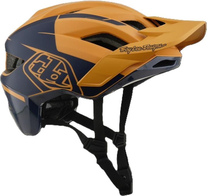 Actual product image Troy Lee Designs Flowline SE MIPS Helmet, Hydro, mustard/black iris, XS/S | 53-56cm (53 - 56 cm)