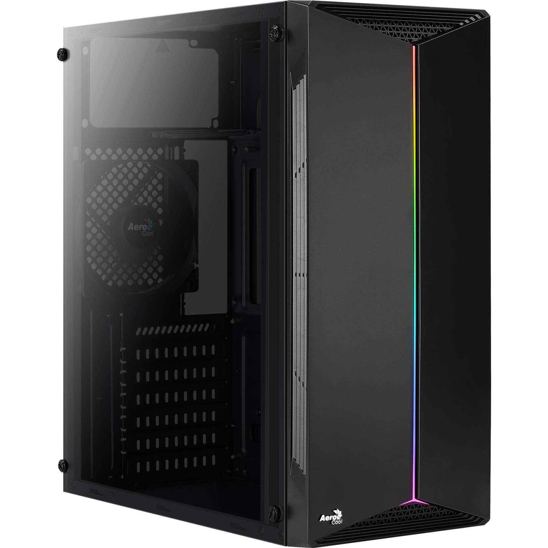 Thumbnail - AeroCool Split (ATX, mATX, Mini-ITX), PC Gehäuse, Schwarz
