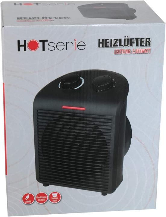 Actual product image Deski Fan heater 2000 W (2000 W)