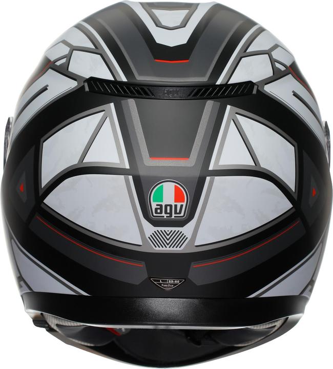 Actual product image AGV Casque intégral K-3 Rivia (58 cm, M)