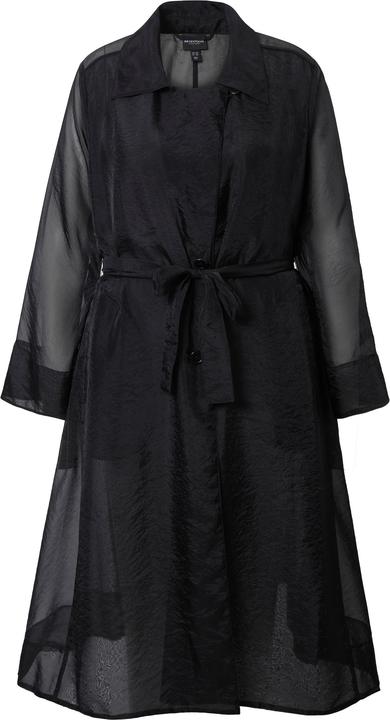 Immagine prodotto Ulla Popken Cappotto dal taglio svasato con revers e organza (58)