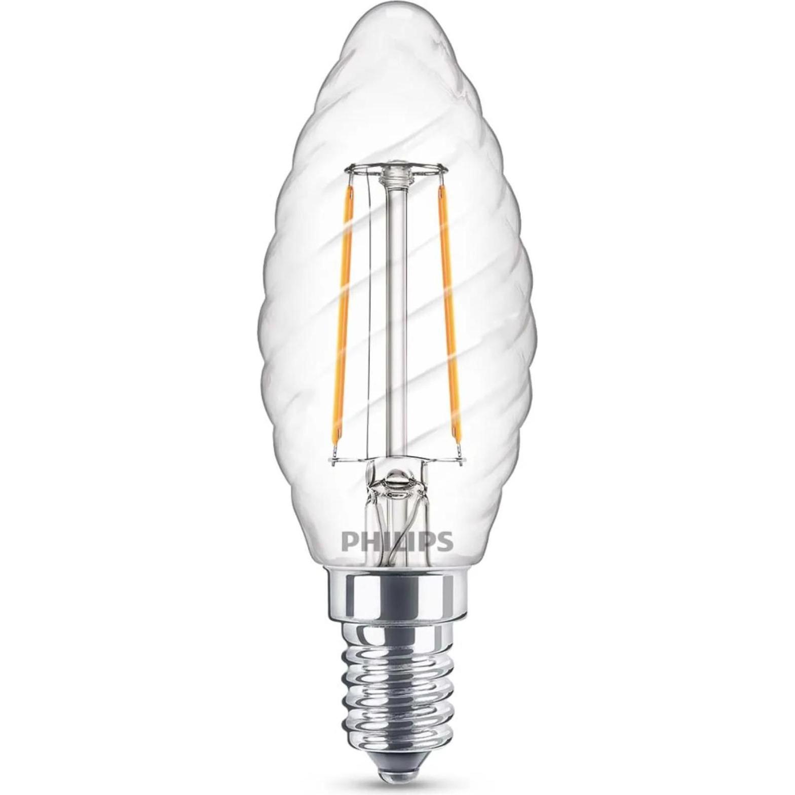 Philips, Leuchtmittel, Lampe (E14, 2 W, 250 lm, 1 x, E)