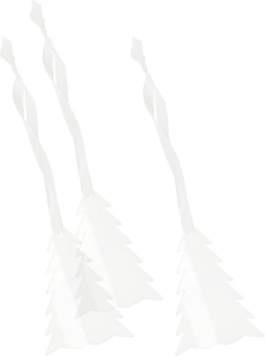 Produktbild VBS Acryl Anhänger "Tannenbaum" mit Band, 3er-Set (3 x)