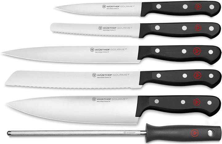 Actual product image Wüsthof Gourmet Knife Block with Parts Beech