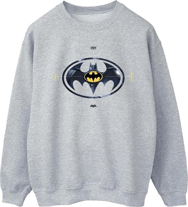 Immagine prodotto The Flash Batman Metal Logo Felpa Uomo (XL)
