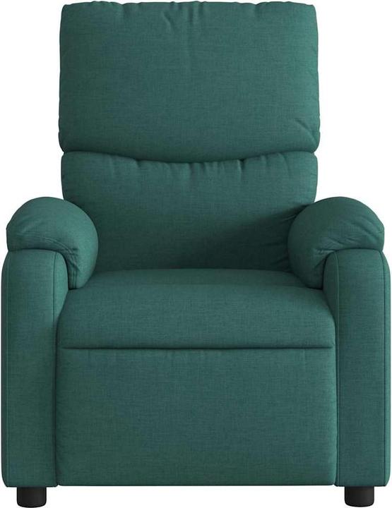 Immagine prodotto vidaXL Poltrona massaggiante in tessuto verde scuro,Colore: verde scuro,Materiale