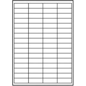 Logo, Etichette, Etykiety A4, matowe, białe, 10 szt.