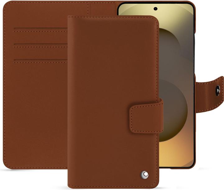 Actual product image Noreve Samsung Galaxy S26 Ultra leather wallet case (Samsung Galaxy S26 Ultra)