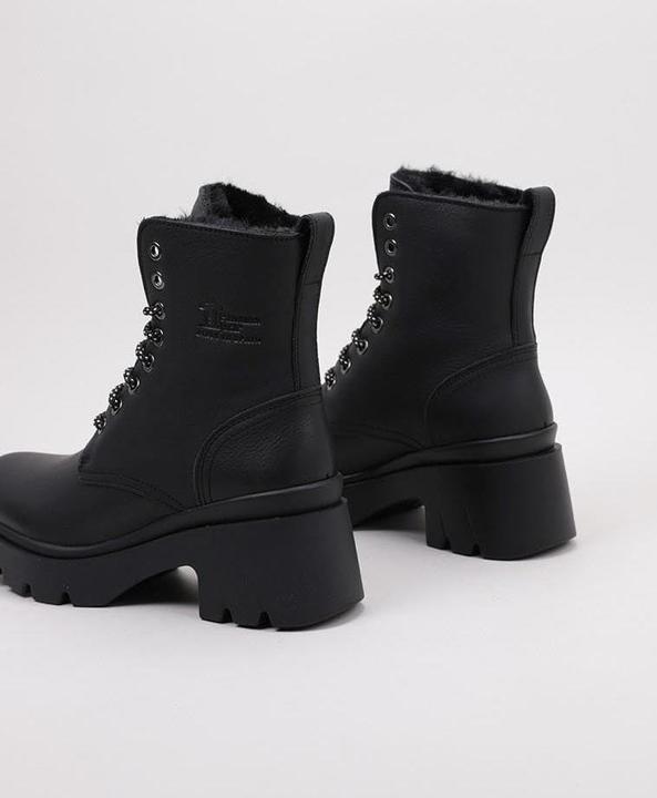 Actual product image Panama Jack Waterproof Combat Boot with Faux Shearling Lining (39)