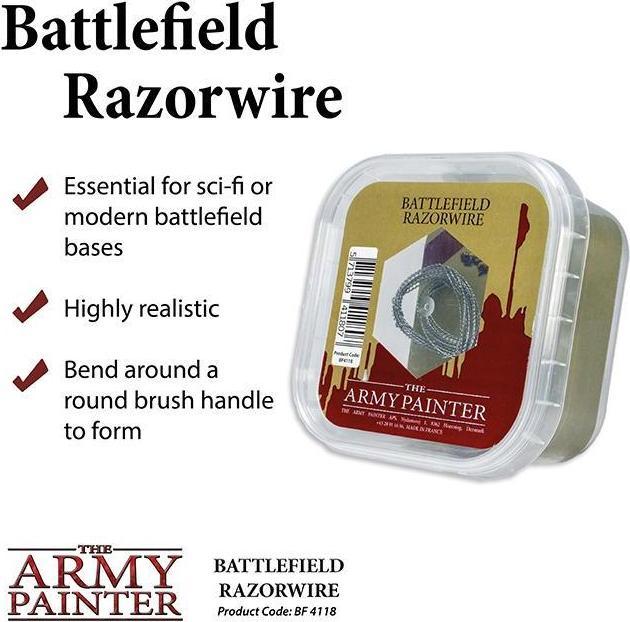 Actual product image Army Painter ARM04118 - Battlefield Razorwire (GB)