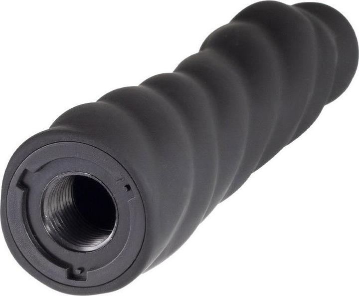 Actual product image Rimba Austauschbarer Dildo für Strap-on mit Saugnapf - Schwarz