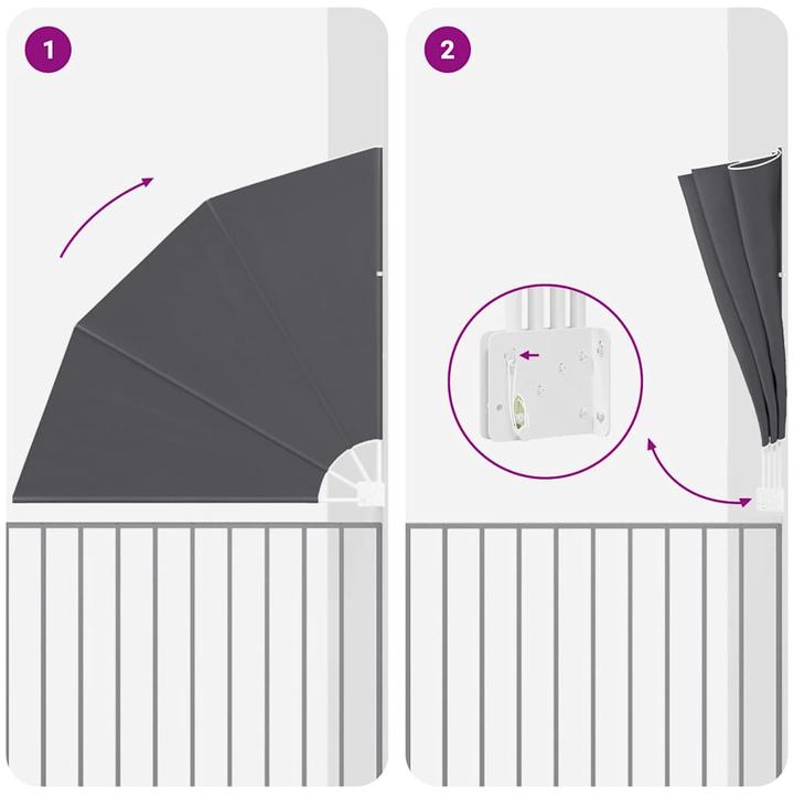 Produktbild vidaXL Balkon Sichtschutz (140 cm)