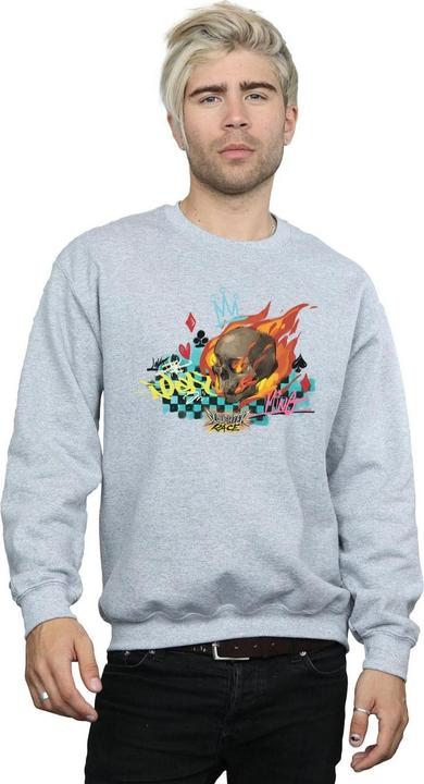 Produktbild Disney Wreck It Ralph Race Skull Sweatshirt (XL)