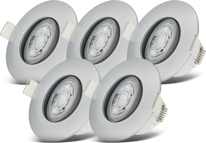 B.K.Licht LED Einbauleuchten (480 lm)