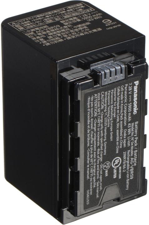 Actual product image Panasonic AG-VBR59E Akku 5900 mAh (Camera battery)