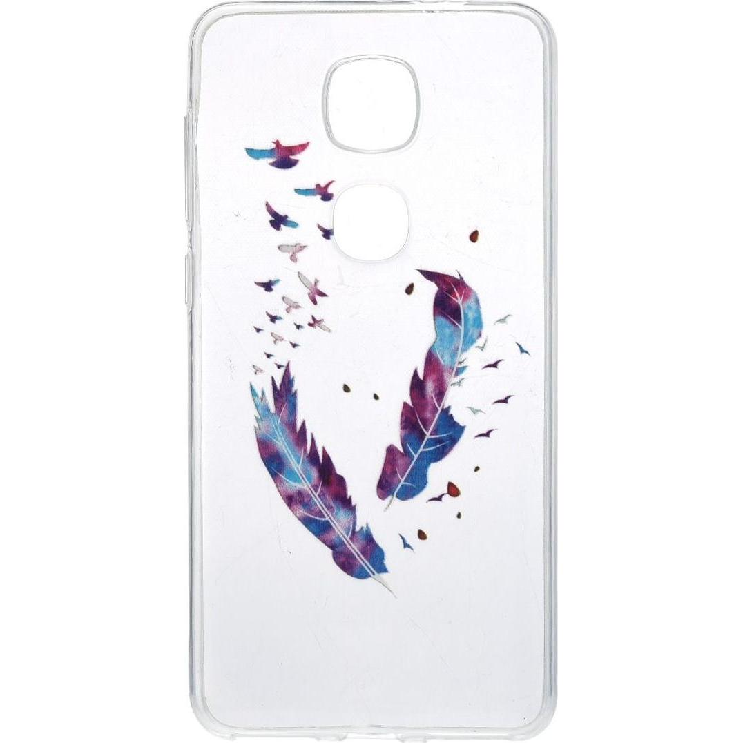 König Design Henna Cover für LeEco Le Pro 3 Case Schutz Hülle Silikon Bumper Federn Bunt Neu (LeEco Le Pro 3), Smartphon...