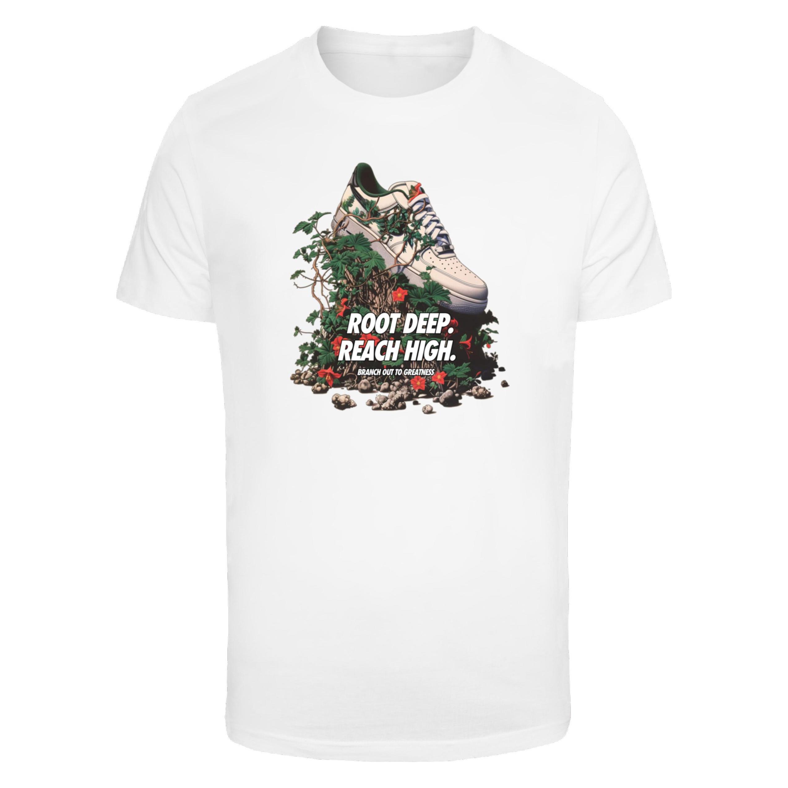 Mister Tee, Herren, Shirts, MisterTee Root Deep Tee - 169767, Weiss, (L)