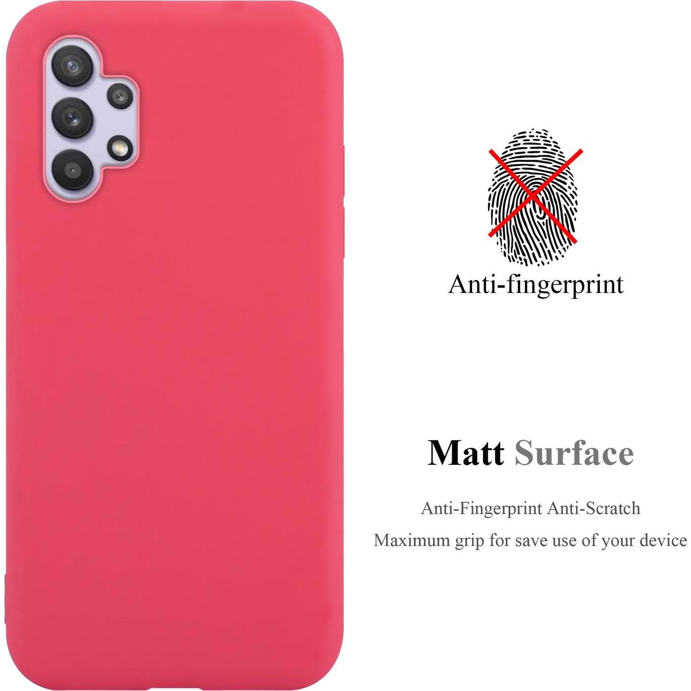 Thumbnail - Cadorabo TPU Candy Cover (Samsung Galaxy A32 5G), Smartphone Hülle, Rot