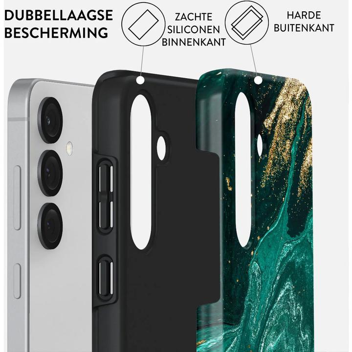 Produktbild Burga Tough Case Samsung Galaxy S25 - Emerald Pool (Samsung Galaxy S25)