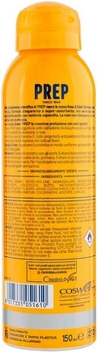 Actual product image Prep DermaProtective Sun Spray SPF30 (Sun spray, SPF 30, 150 ml)