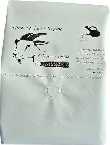Immagine prodotto Swissopia Time to bean happy - Kaffee Arabica (Tostatura media, 250 g)