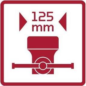 Produktbild Gedore Red red R93800125 Schraubstock Backenbreite 125mm starr 17kg (125 mm)