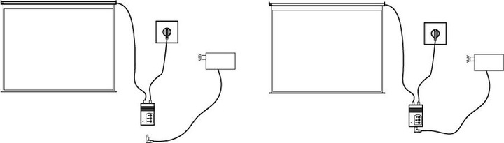 Produktbild Multibrackets 3770 - Fernbedienung - Kunststoff - Weiss - M - Wand - 115 mm (Fernbedienung)