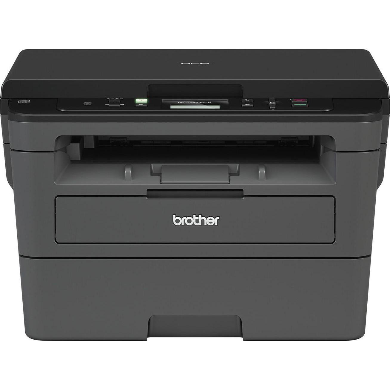 Brother DCP-L2530DW (Laser, Schwarz-Weiss), Drucker, Schwarz