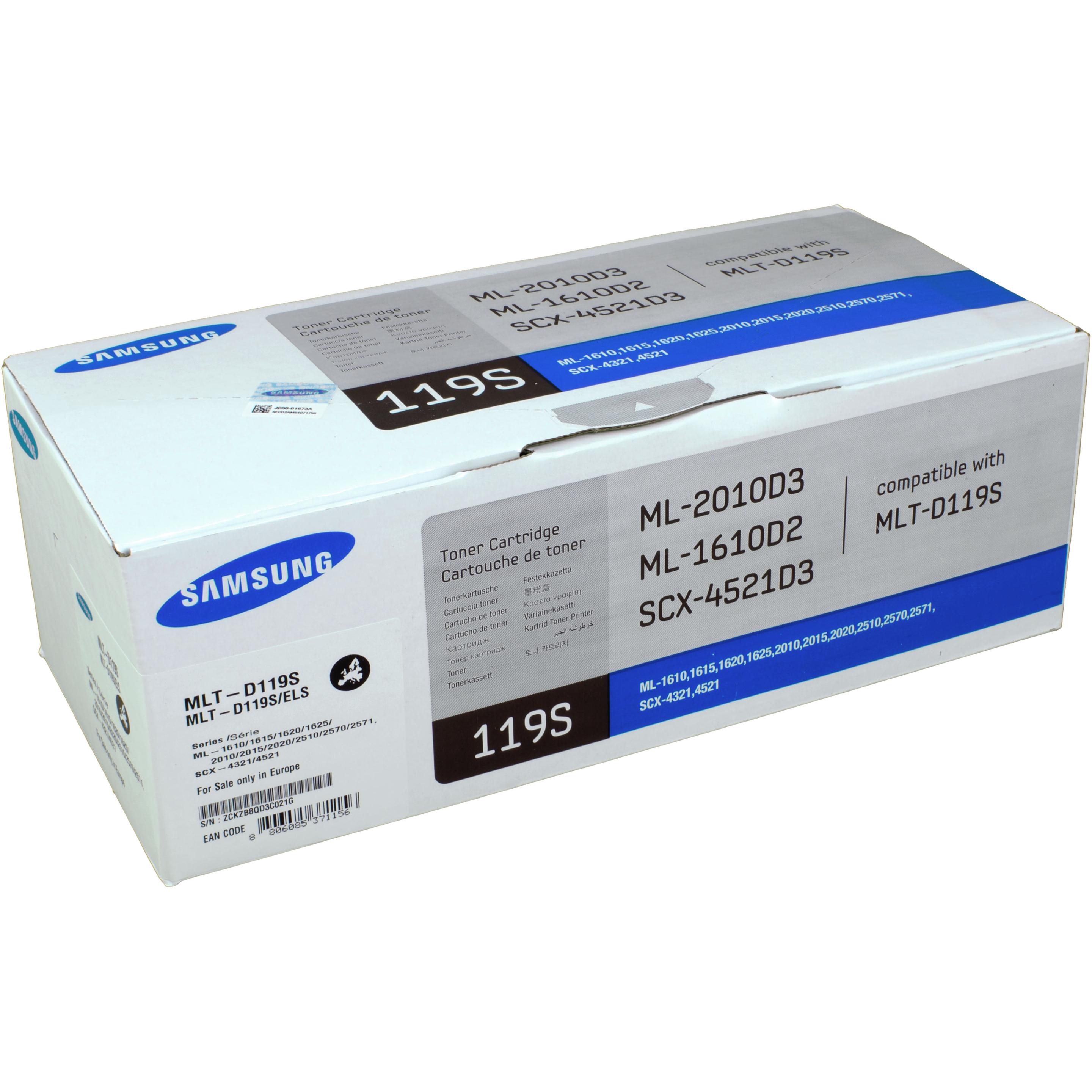 Samsung, Toner, Mlt-D119s (BK)
