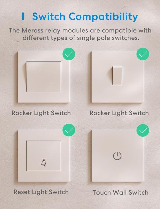 Image du produit Meross MSS810HK (Actionneur de commutation)