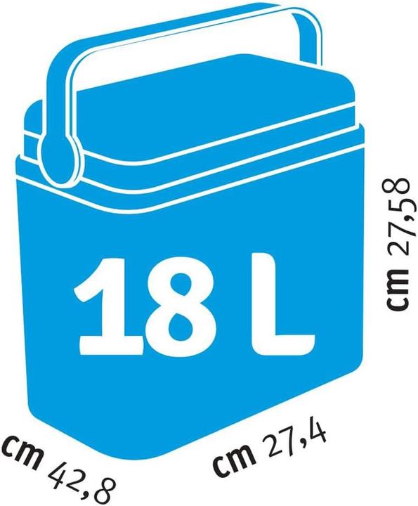Actual product image Kreher Passive Kühlbox mit Isolierung (18 l)