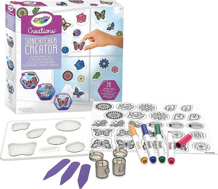 Crayola Creations, Sonnenfänger-Set, Kreative Beschäftigung und Geschenk für Mädchen, ab 8 Jahren