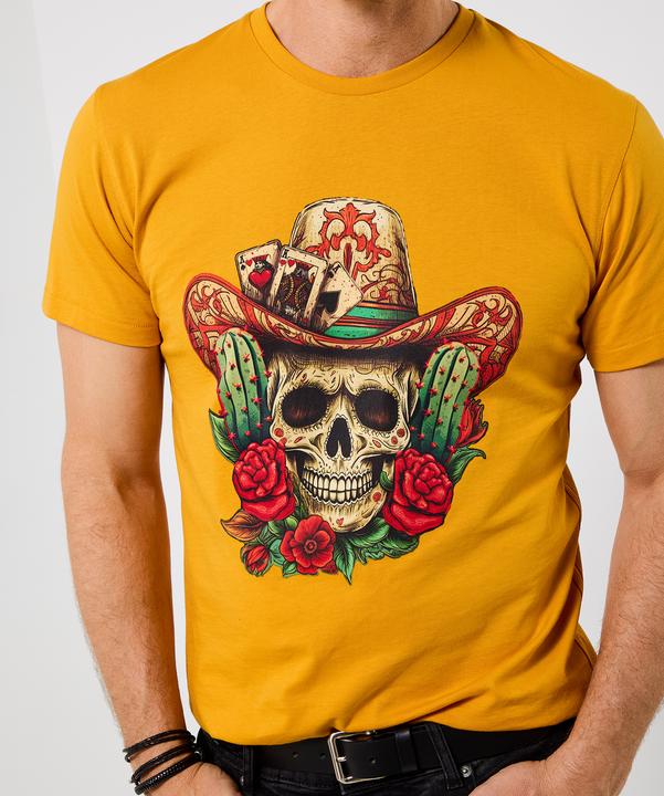 Produktbild Joe Browns Playing Card Skull Graphic Tee (XXL)