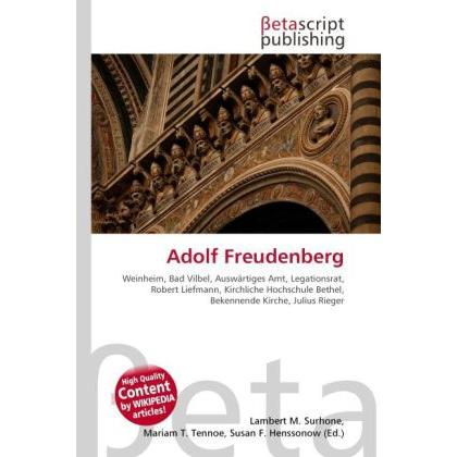 Thumbnail - Adolf Freudenberg, Ratgeber von Lambert M. Surhone, Mariam T. Tennoe, Susan F. Henssonow
